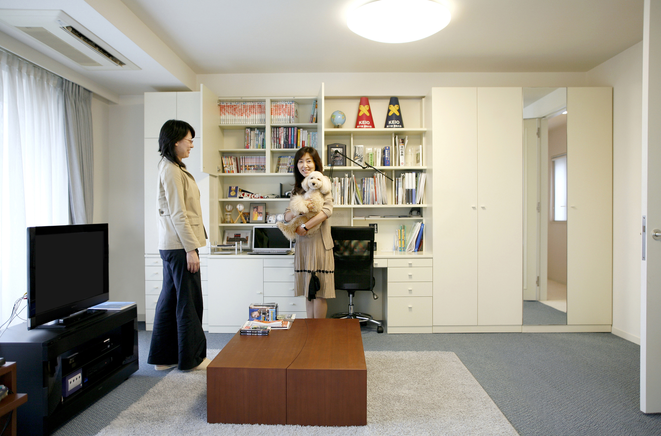 Tさんの子供部屋の収納と書斎 東京都 公式 ギャラリー収納 オーダー家具 システム収納の専門店